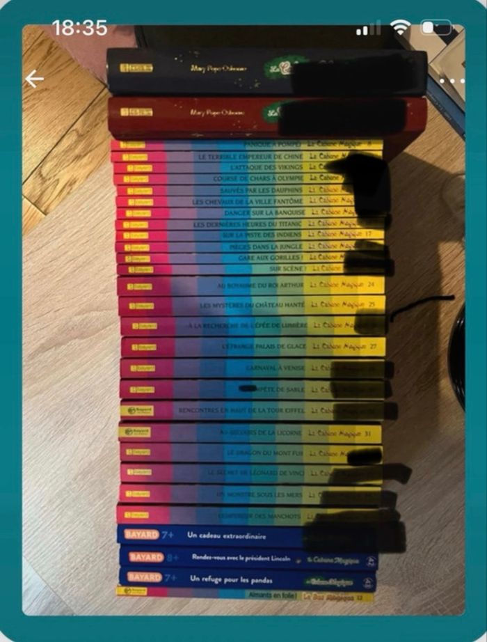 Collection Cabane Magique en lot à la demande