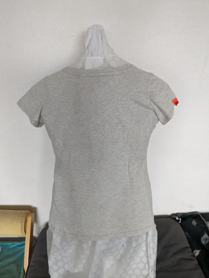 T-Shirt Superdry Vintage - beige/marine/jaune - photo numéro 2