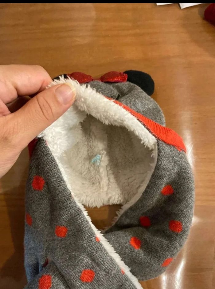 Bonnet écharpe bien chaud Minnie - photo numéro 3
