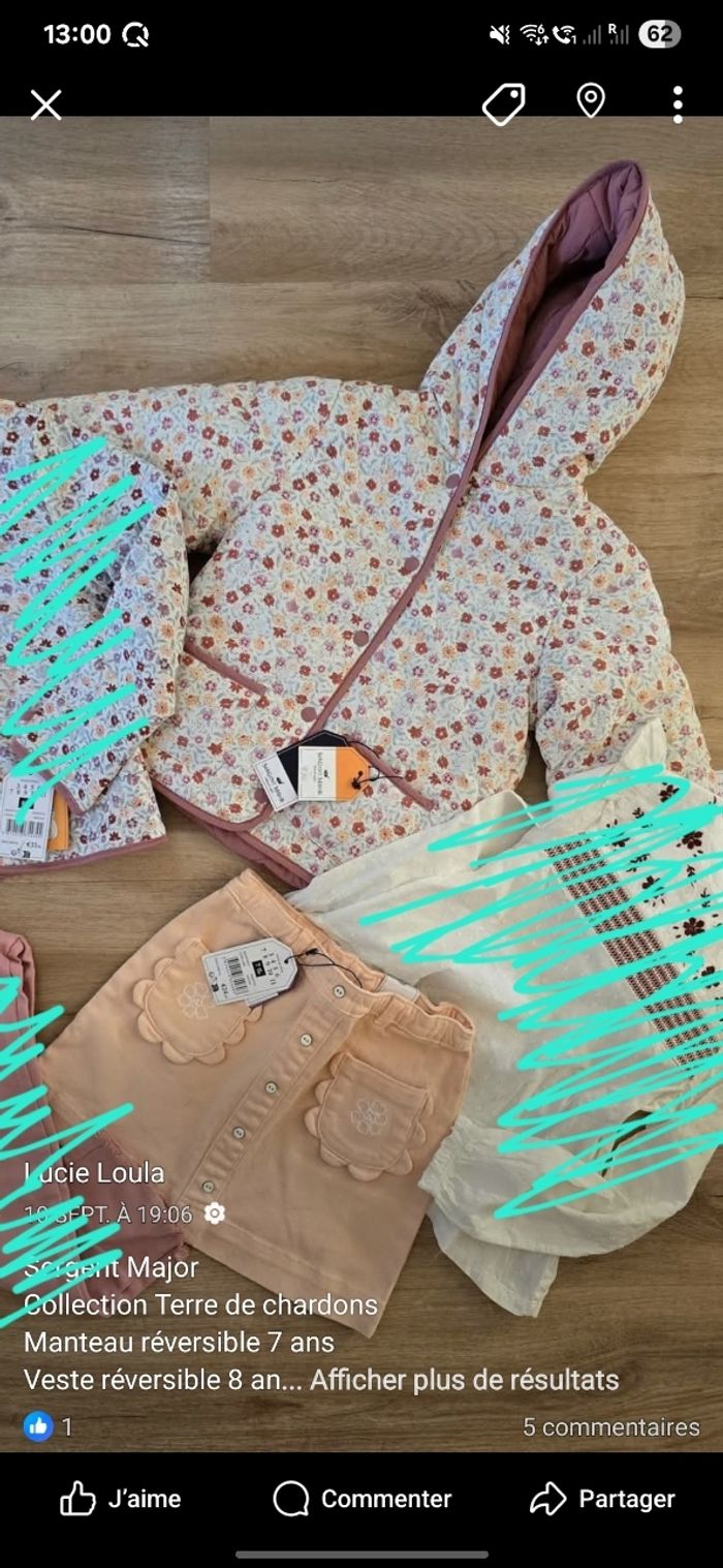 Manteau et jupe SGJM