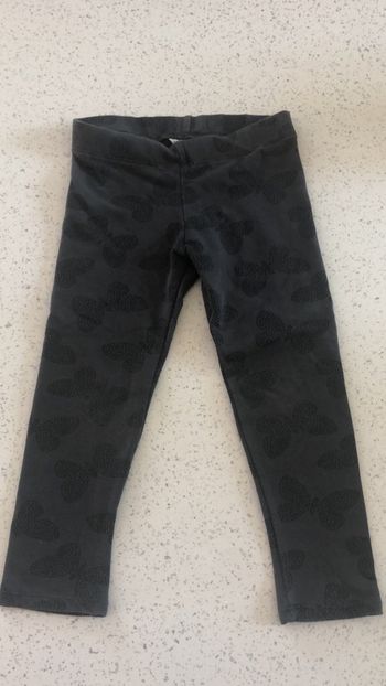 Legging papillons fille 4 ans