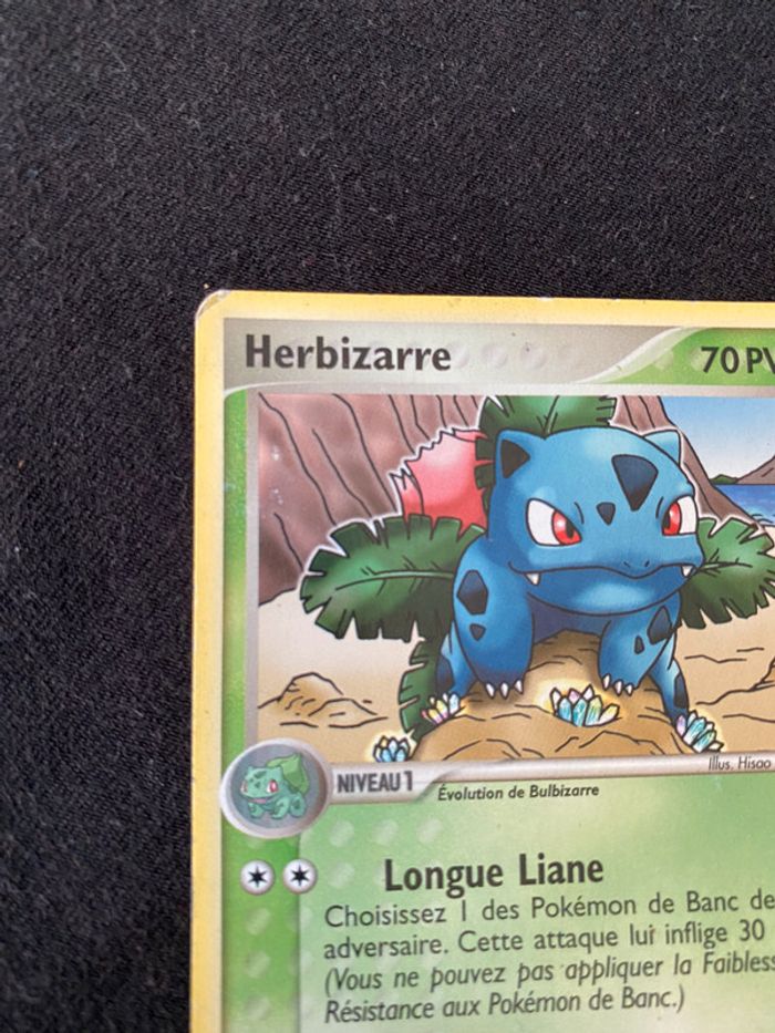 Carte Pokémon rare Herbizarre 70PV 35/100 - photo numéro 3