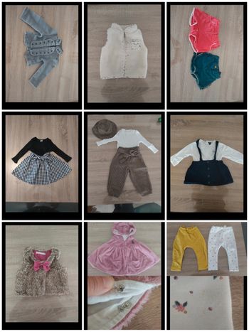 Lot 18 mois fille (14 articles)