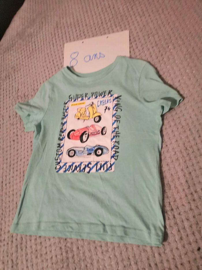 Lot Tee-shirt MC 8ans - photo numéro 6