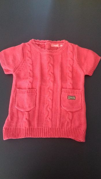 Robe pull bébé fille 12 mois