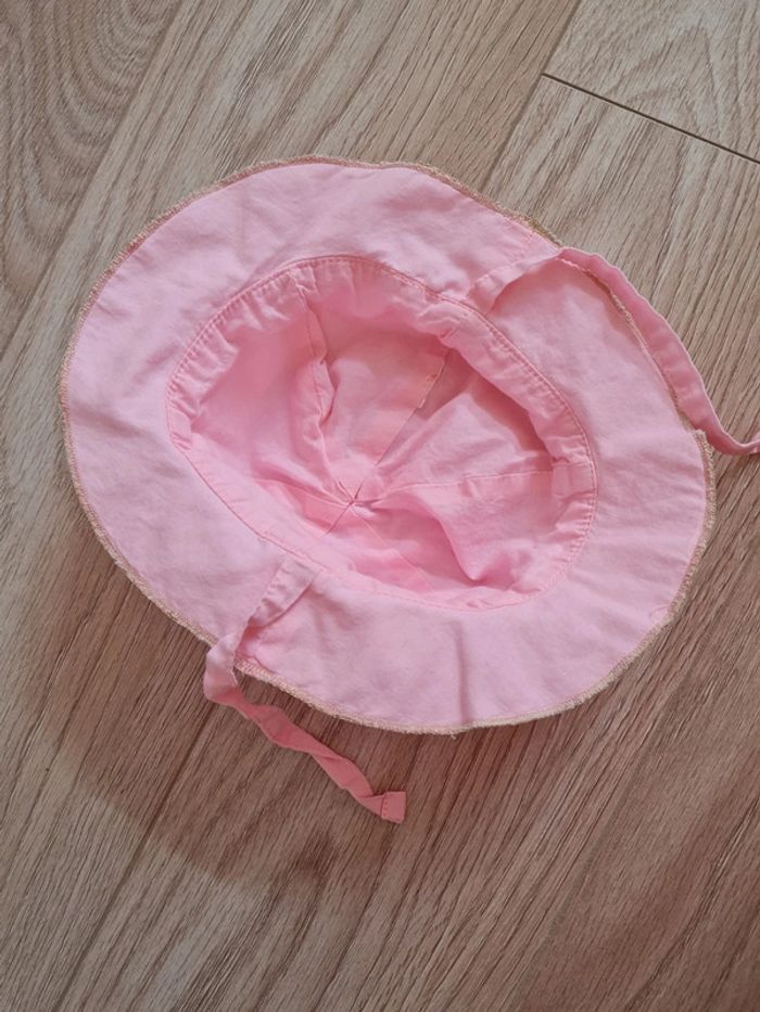 Chapeau bébé rose 3/6 mois - photo numéro 3
