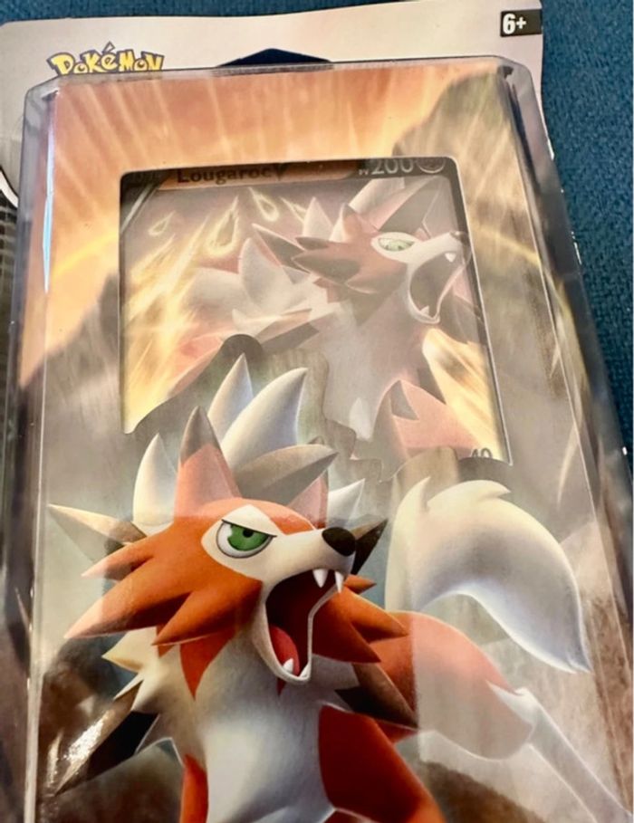 NEUF Deck Pokemon Lougaroc-V 60 cartes collection jeu société accessoires - photo numéro 2