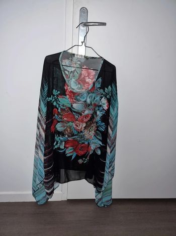 Blouse ample fleurie