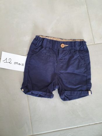 Short kiabi 12 mois 1 an