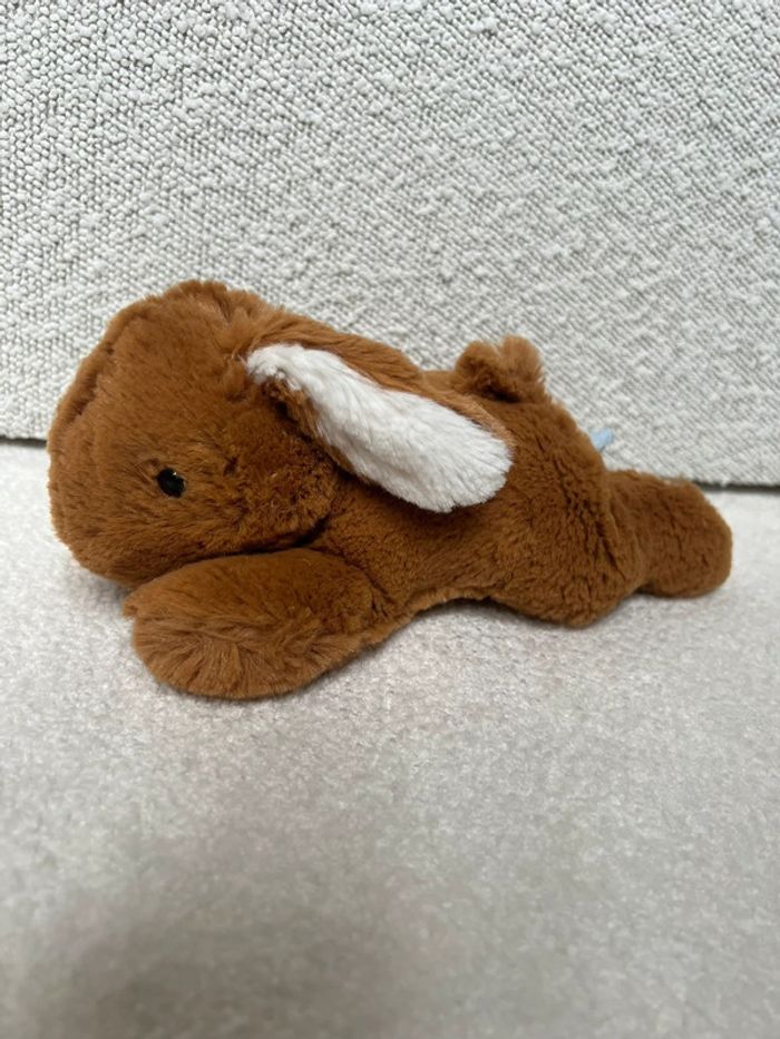 Peluche lapin marron Nicotoy