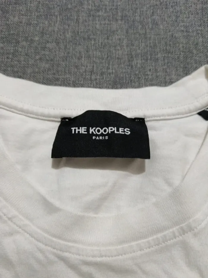 C62 t-shirt blanc The Kooples S - photo numéro 3