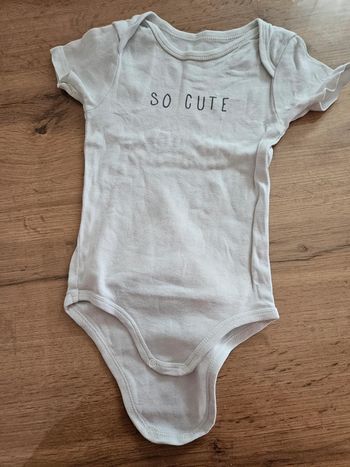 Body blanc so cute 18 mois