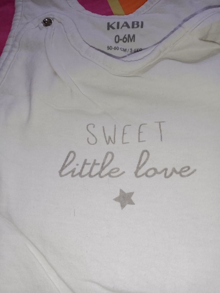 Gigoteuse 0-6 mois sweet little love - photo numéro 4