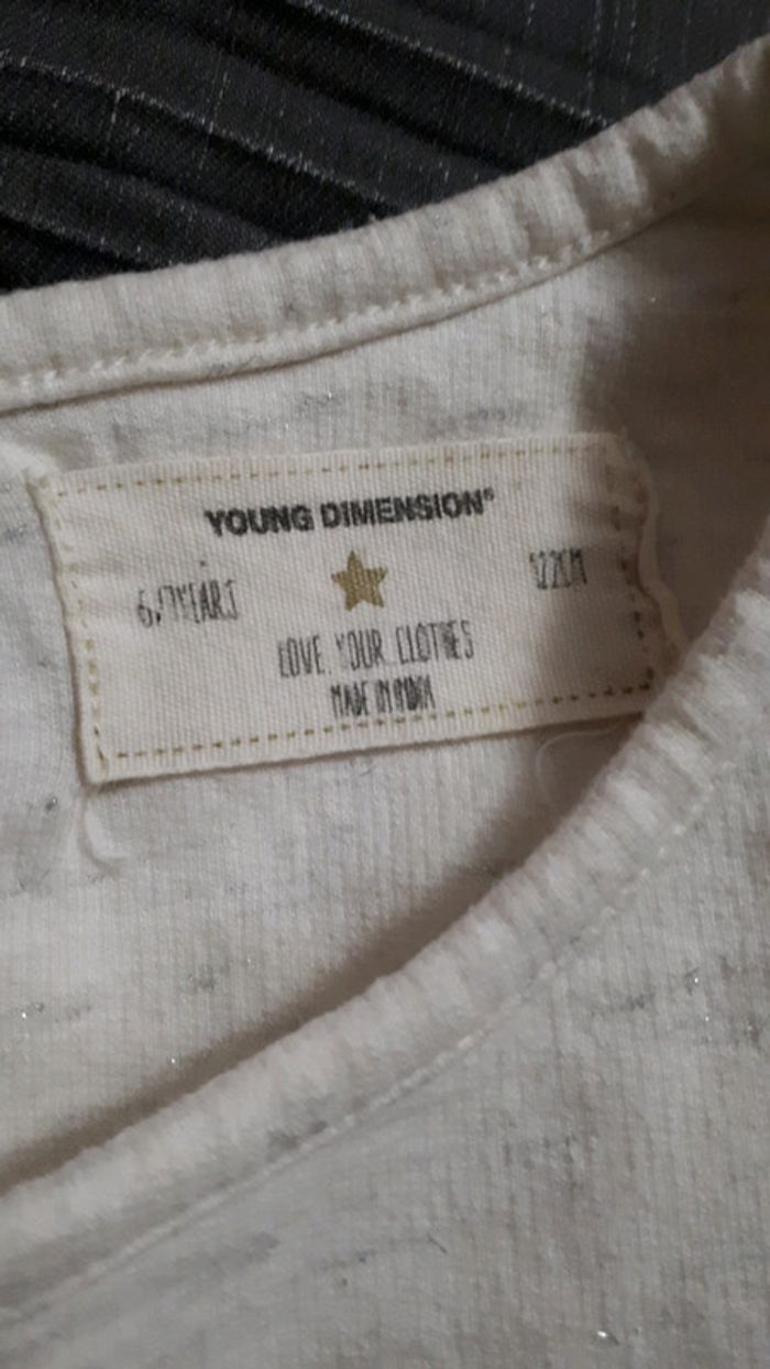 Robe blanc crème - photo numéro 3