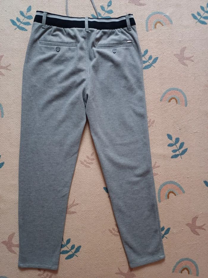 Pantalon gris zara man classe S élastique - photo numéro 8
