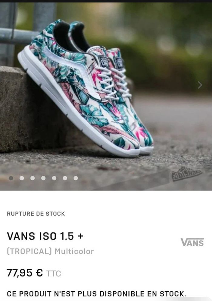 Basket Vans femme neuf - photo numéro 8