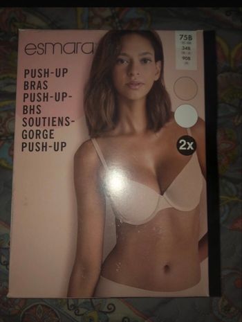 Soutien gorge neuf beige et blanc