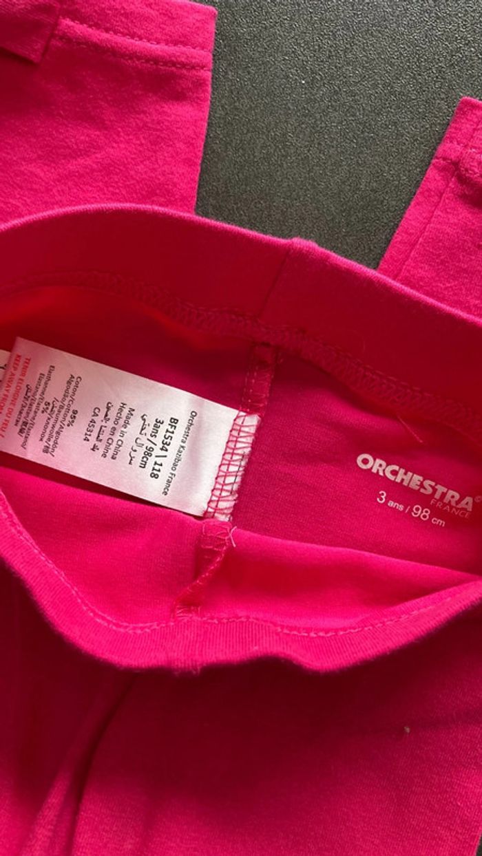 Orchestra legging 3 ans fille vêtement - photo numéro 3