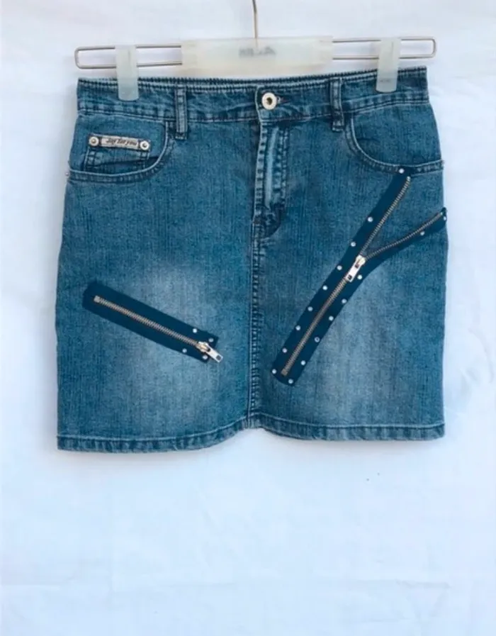 Jupe en jeans - photo numéro 3