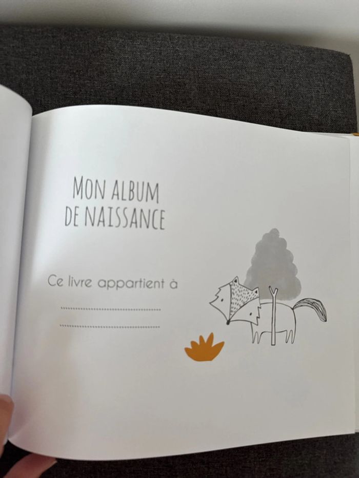 📖 Album de naissance mixte- neuf sans étiquette - photo numéro 4