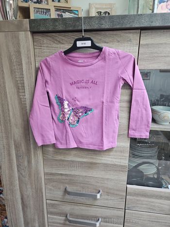 Lot 3 T-shirt fille 6 ans