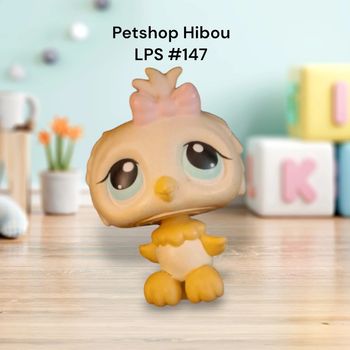 Little Petshop Hibou LPS #147 Hasbro