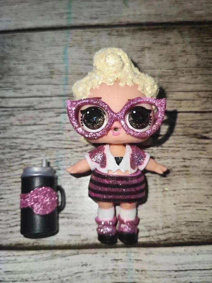 đL.O.L Surprise Doll Pink Baby Glitter SĂ©rie 2