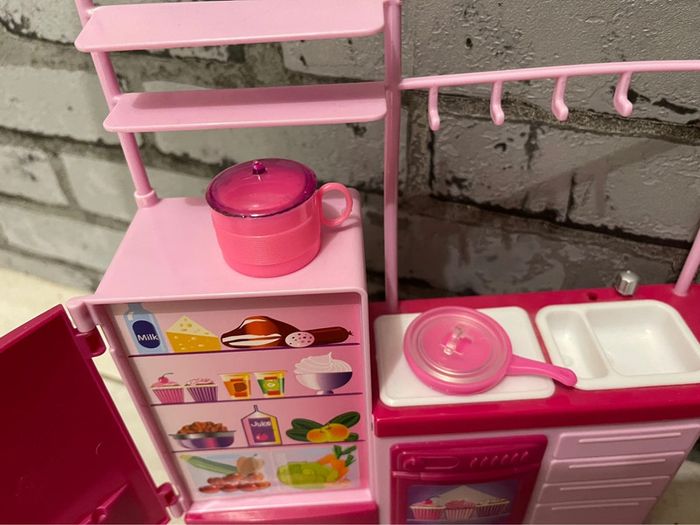Cuisine pour poupée barbie - photo numéro 8