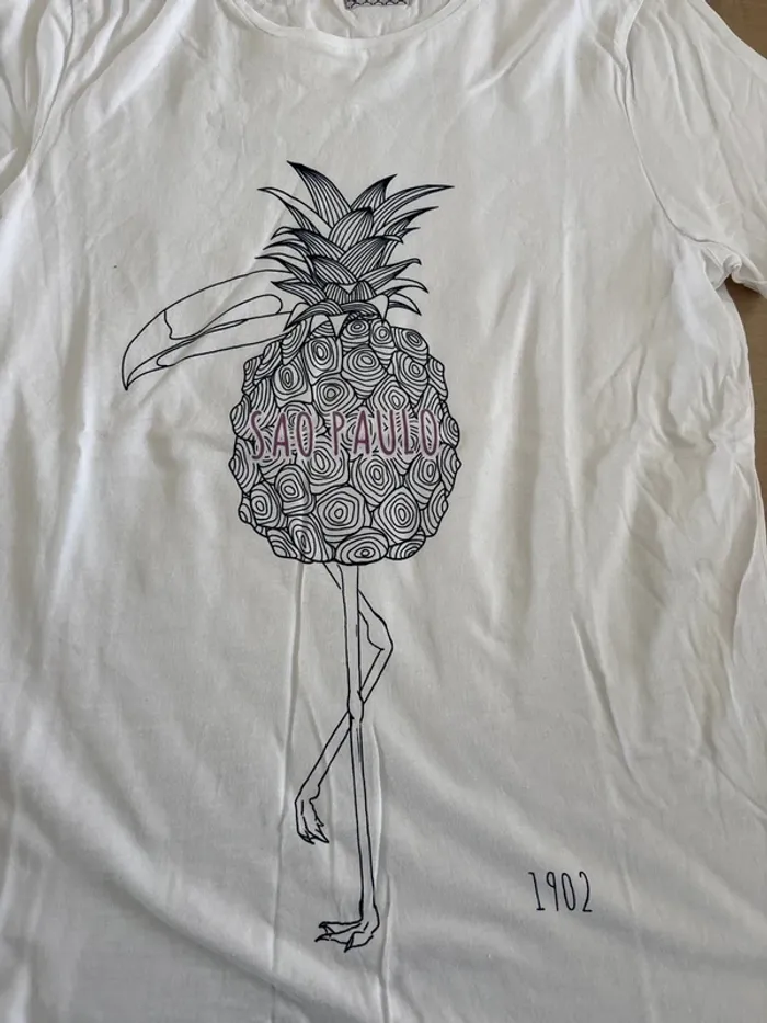T-shirt Sao Paulo devred taille L - photo numéro 2