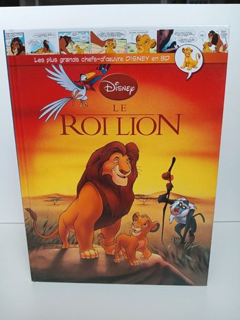 Les plus grands chef-d'œuvre de Disney en bande dessinée Le roi lion 46 pages