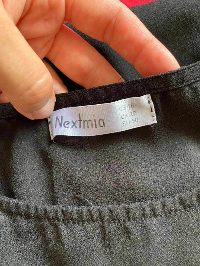 Haut blouse manches transparentes taille 50 - photo numéro 6