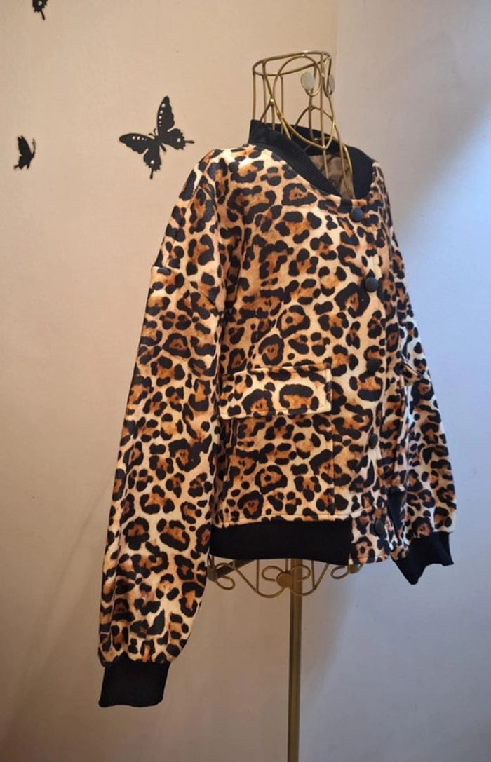 Veste imprimée léopard - Made in italy - photo numéro 2