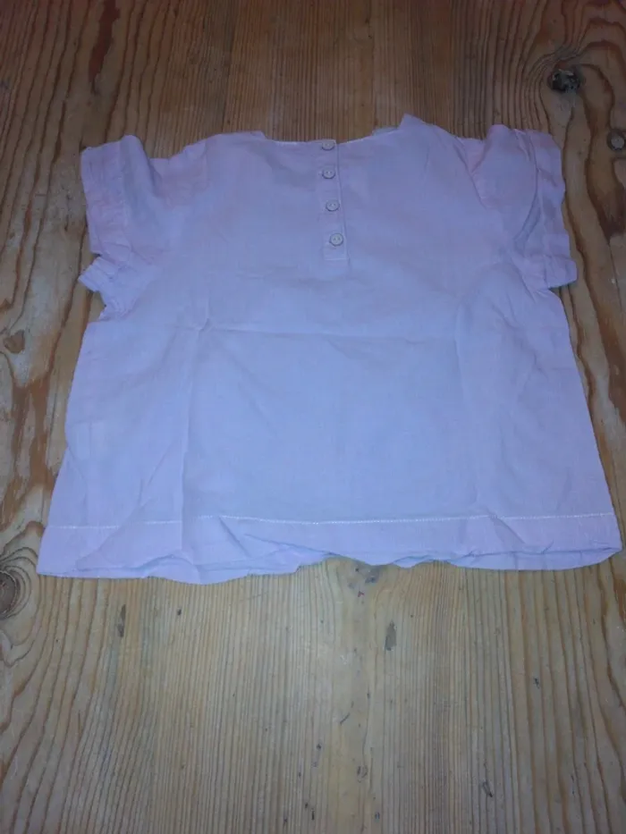 Tee shirt Chemisette Fille 4 ans - photo numéro 7
