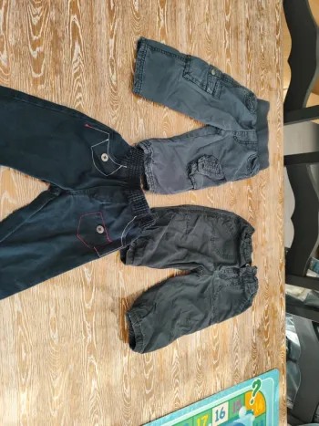 🍁 lots de 3 pantalons 12 mois 🍁