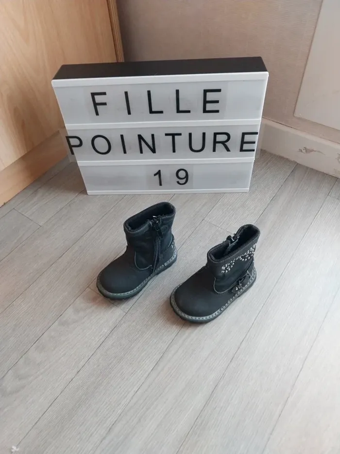 Bottine fille pointure 19