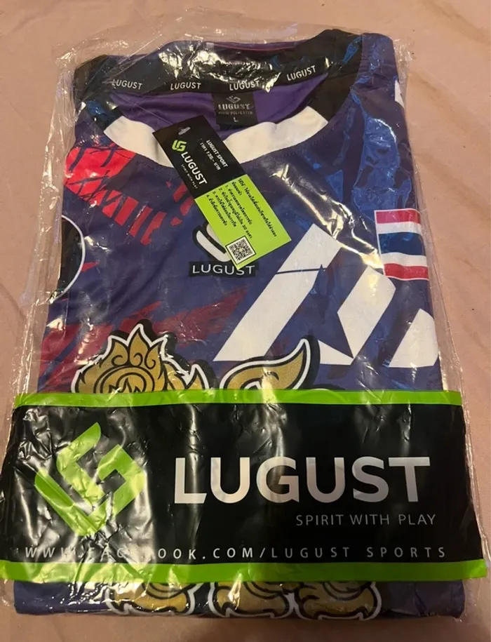 🟣 Maillot Thaïlandais 🇹🇭 SINGHA – violet – taille L – neuf avec étiquette - photo numéro 3