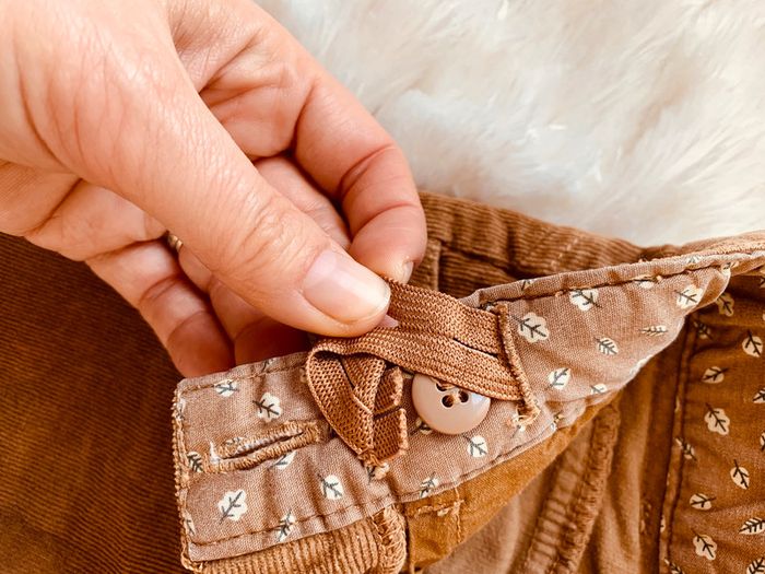 Lot 2 pantalons 18 mois hiver + chaussettes montantes DPAM - photo numéro 9