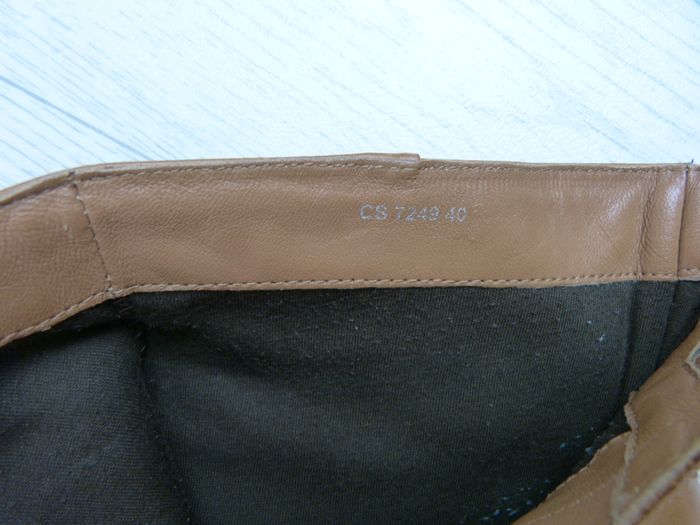 Confortable chaussures bottine talons / Copenhagen / fermeture zip / camel / Taille 40 - photo numéro 7