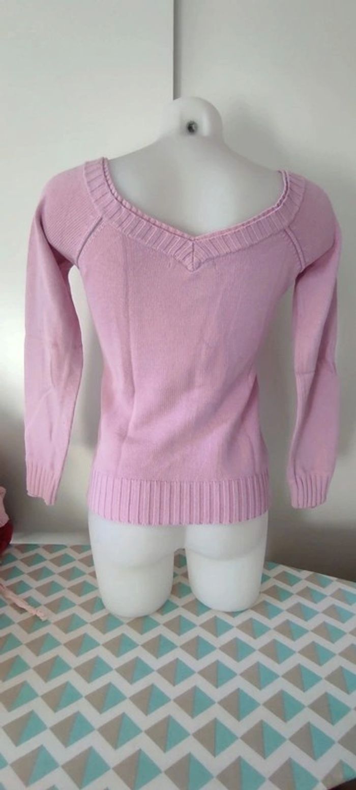 Pull col v - photo numéro 2