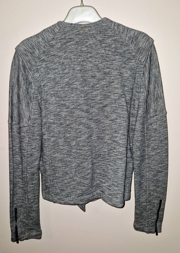 Veste grise chiné gap S neuve - photo numéro 3