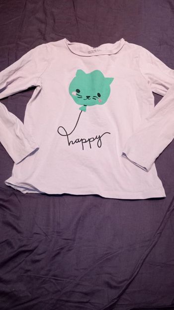 Tee shirt manches longues 8ans