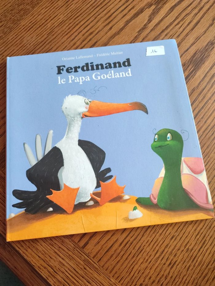 Livre Ferdinand le papa goéland