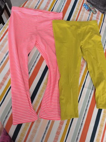 Lot de deux leggings 8 ans