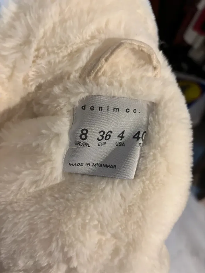 Veste beige en velours côtelé taille 36 - photo numéro 8