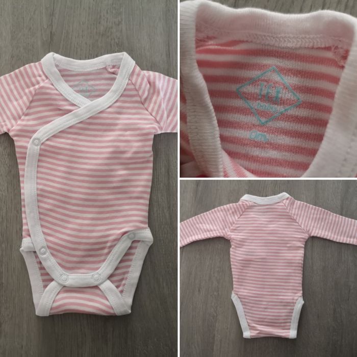 Lot de 6 body taille naissance - photo numéro 2