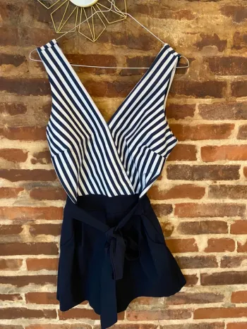 Jolie combishort rayée