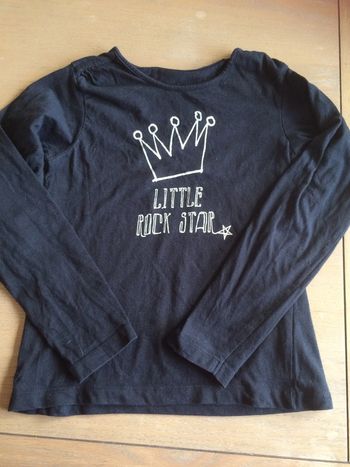 T-shirt noir 8 ans