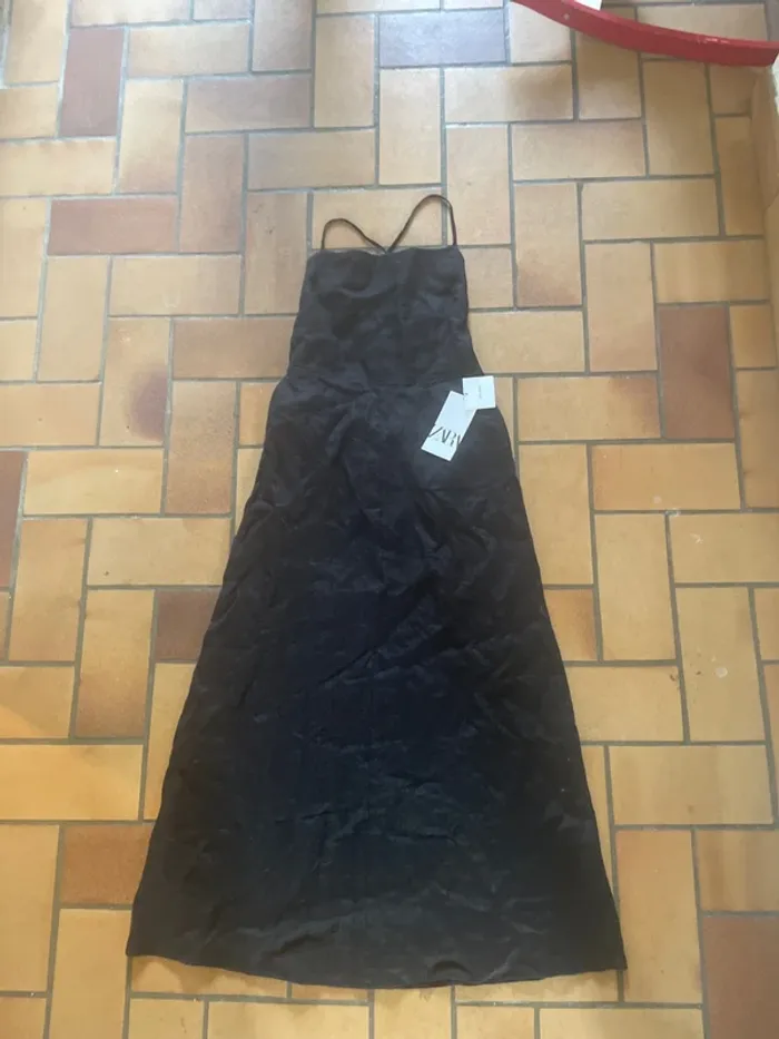 Robe en lin Zara neuve