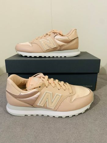 Basket New balance 500 vieux rose