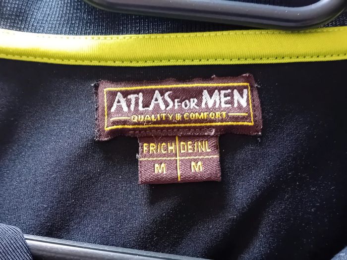 Polo noir Atlas For Men Taille M - photo numéro 2
